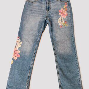 Dittos New York Embroidered Jeans Woman's Size 14